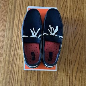 SWIMS water resistant boat shoes
